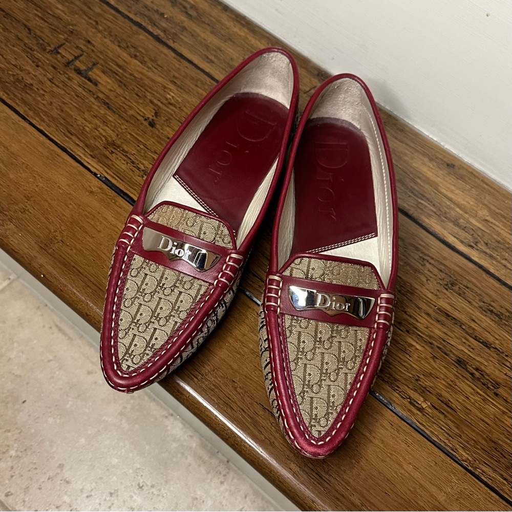 DIOR Monogram Loafers